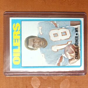🏈 Charlie Joiner Houston Oilers Football Card #244